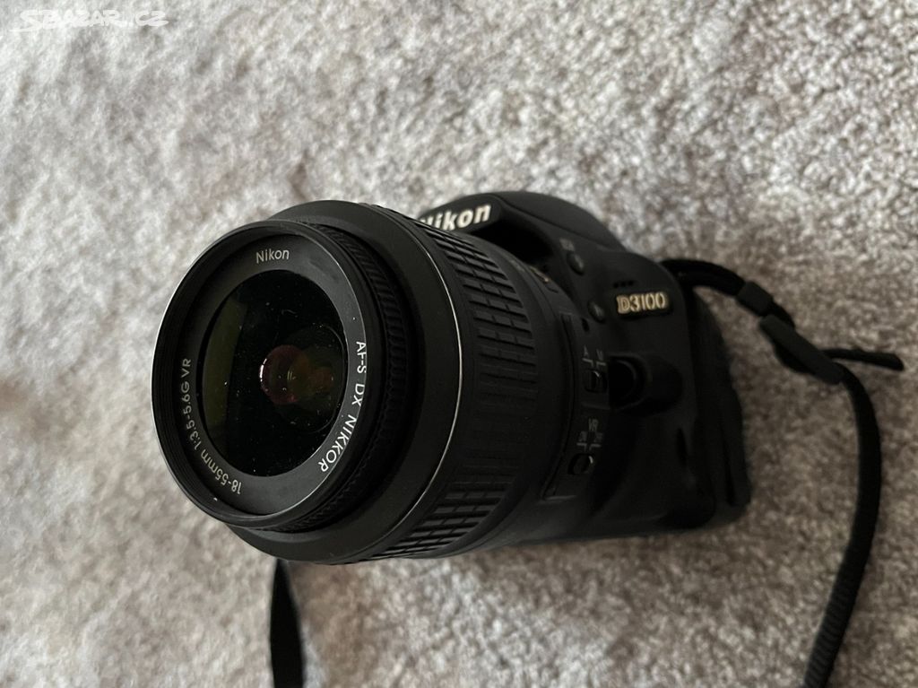 PRODÁM DIGIT. ZRCADLOVKU Nikon D3100 + 18-55mm VR