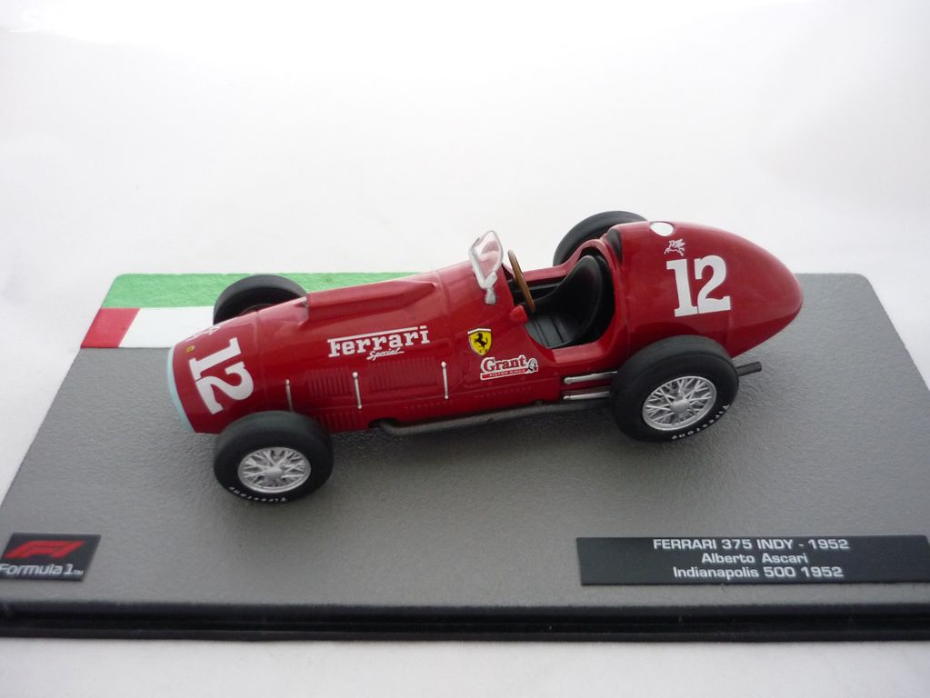 Ferrari 375 Indy Ascari 1952 Formule Altaya 1/43