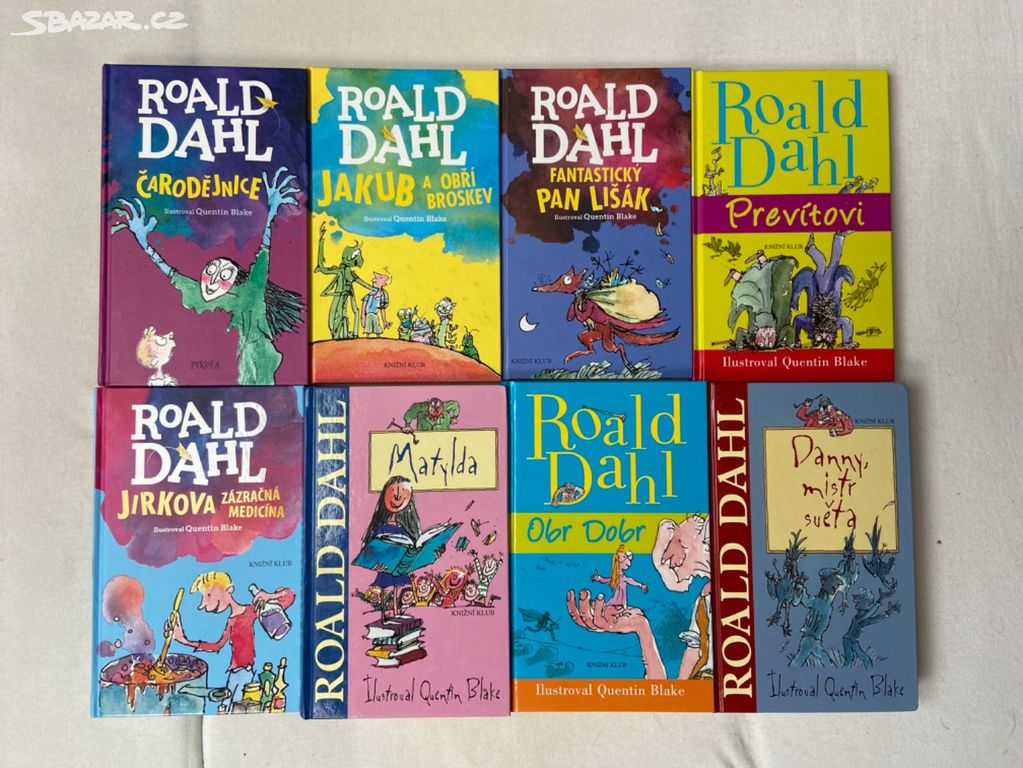 Set knih od Roalda Dahla