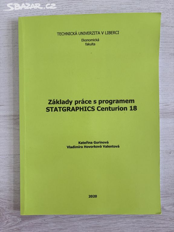 Základy práce s programem STATGRAPHICS Centurion18