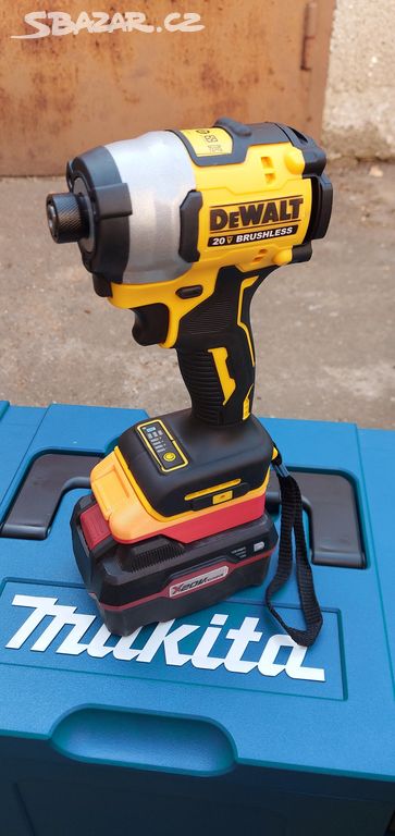 Aku Parkside, redukce pro nářadí DeWALT 18/20V.