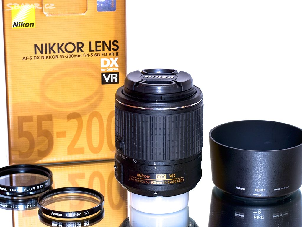 NIKON AF-S 55-200mm f/4-5,6 G VR II Nepoužitý