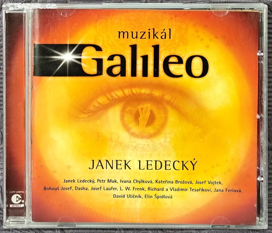 CD - muzikál Galileo (2002)