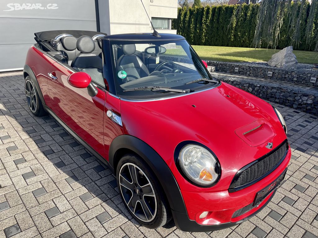 MINI Cabrio Cooper S 128kW Xenony kůže sportsitze!