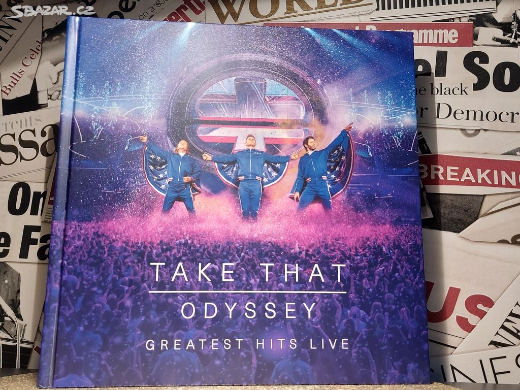 Take That - Odyssey Live na Blu-ray + DVD + 2 x CD