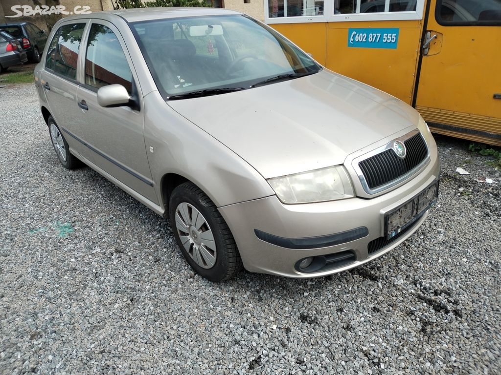 Škoda Fabia 1 1.2 40kw rv 2006 BMD prodám díly