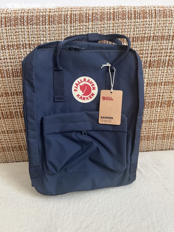 Navy Blue Fjallraven Kanken batoh (16l)