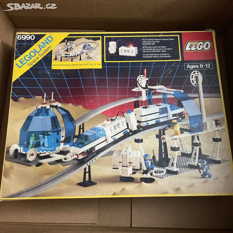 Lego 6990 Futuron Monorail Transport System -Space