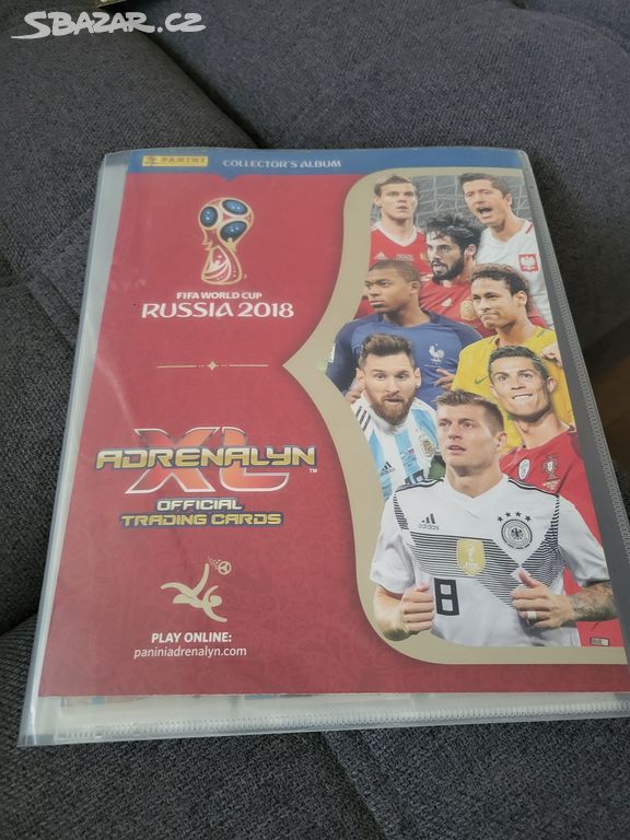 Sběratelské kartičky FIFA World Cup 2018