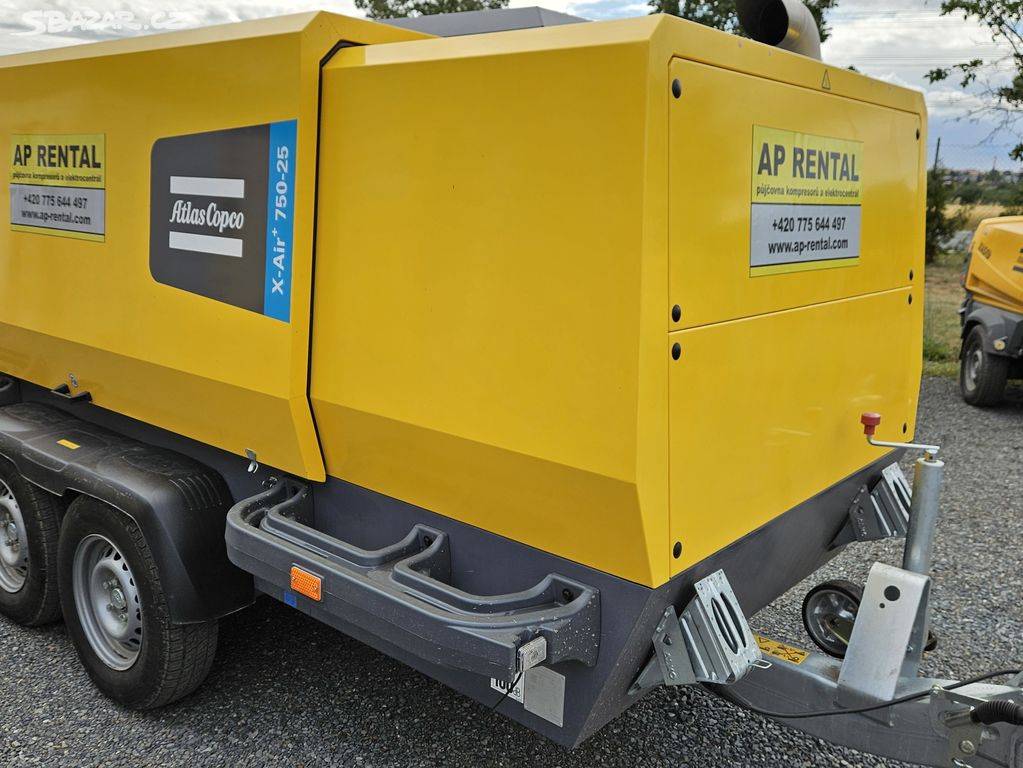 NOV´Ý KOMPRESOR ATLAS COPCO X-AIR+750-25