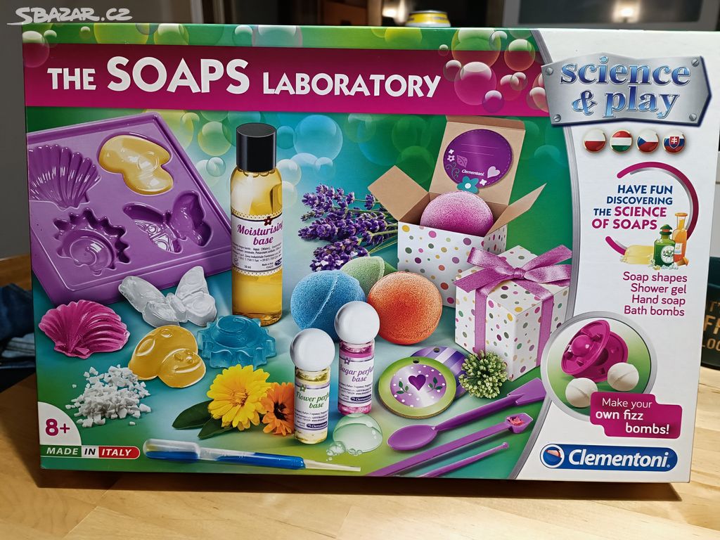 Mýdlová laboratoř - Clementoni Soap Lab