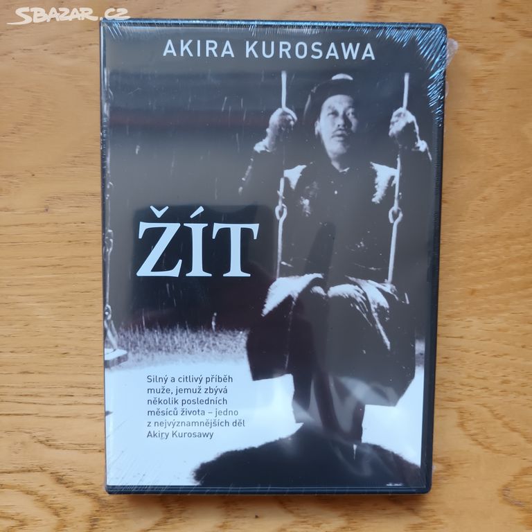 DVD Žít, režie Akira Kurosawa