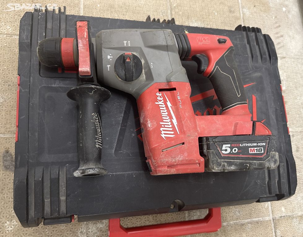 Milwaukee M18 CHX Aku kombinované kladivo SDS-Plus