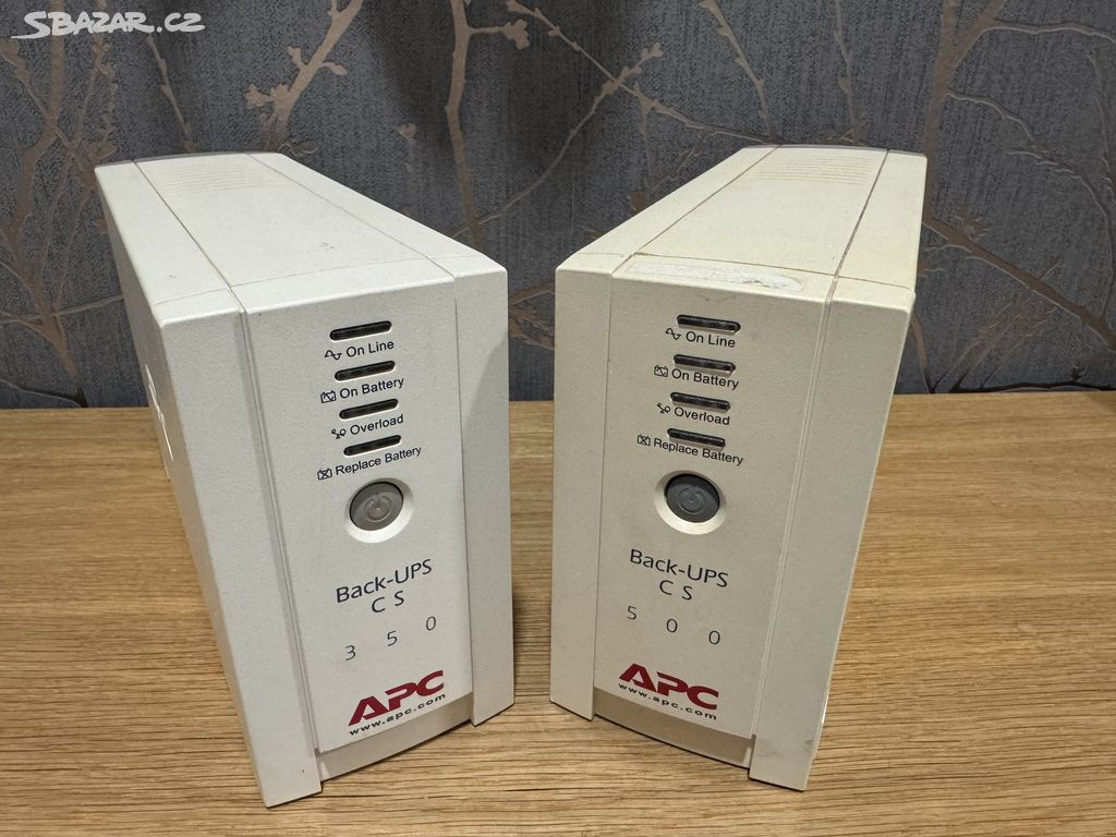 Záložní zdroj APC Back-UPS 350 / 500 -Nová baterie