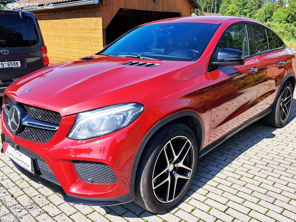 Mercedes Benz GLE 350d 190kw coupe  r.v.5/2016 DPH