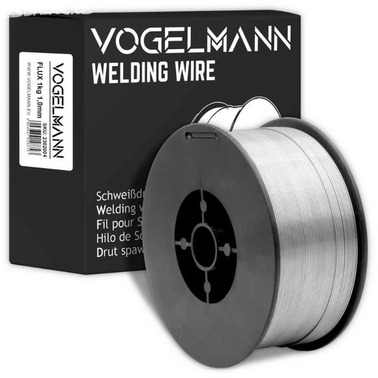 Trubičkový drát 1kg 1,0mm FLUX Vogelmann