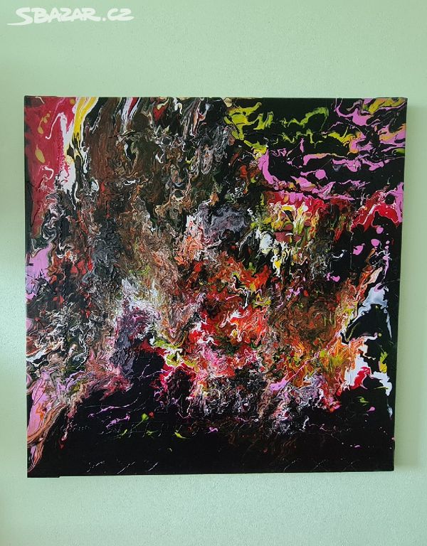 Obraz plátno velký 75x75cm Galaxy