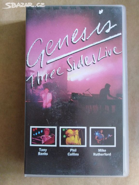 GENESIS : Three Sides Live - VHS kazeta