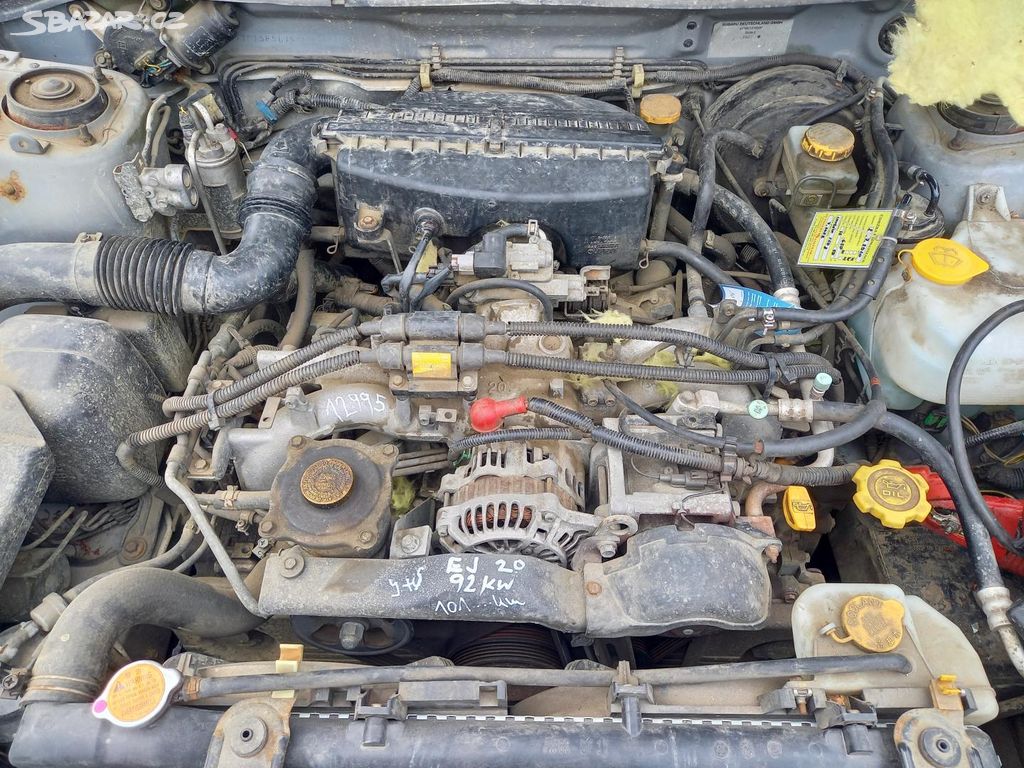 Motor EJ 20 2.0 92kW z Subaru Forester r.1999