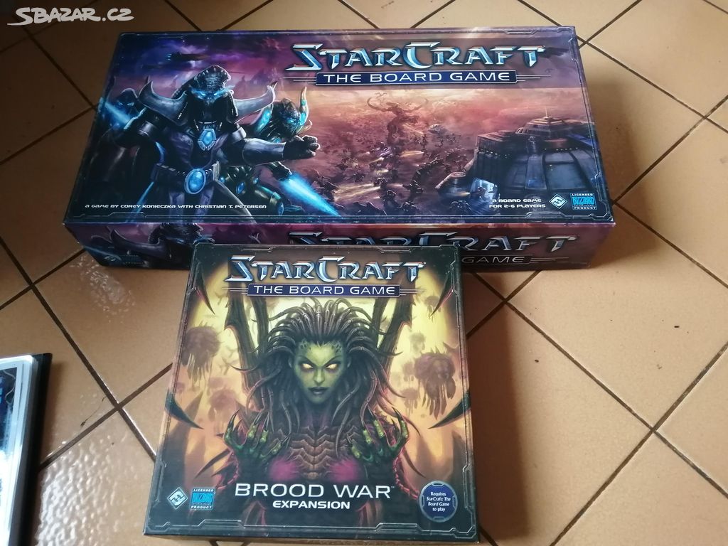 Starcraft Board Game + Brood War
