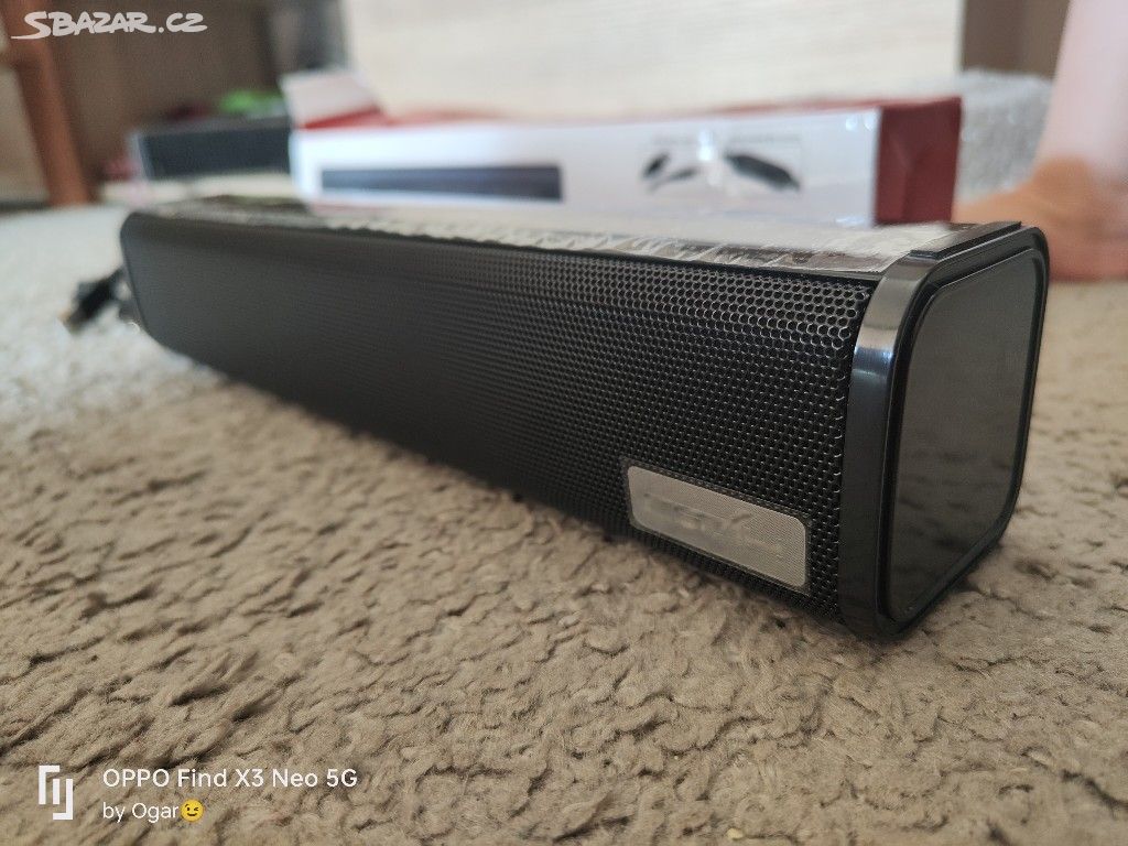 NOVÝ PC USB - Jack 3,5mm Reproduktor soundbar
