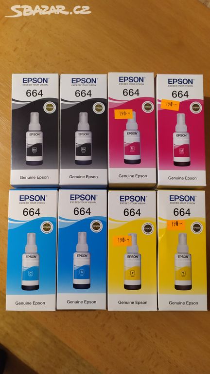 Náplně Epson T664