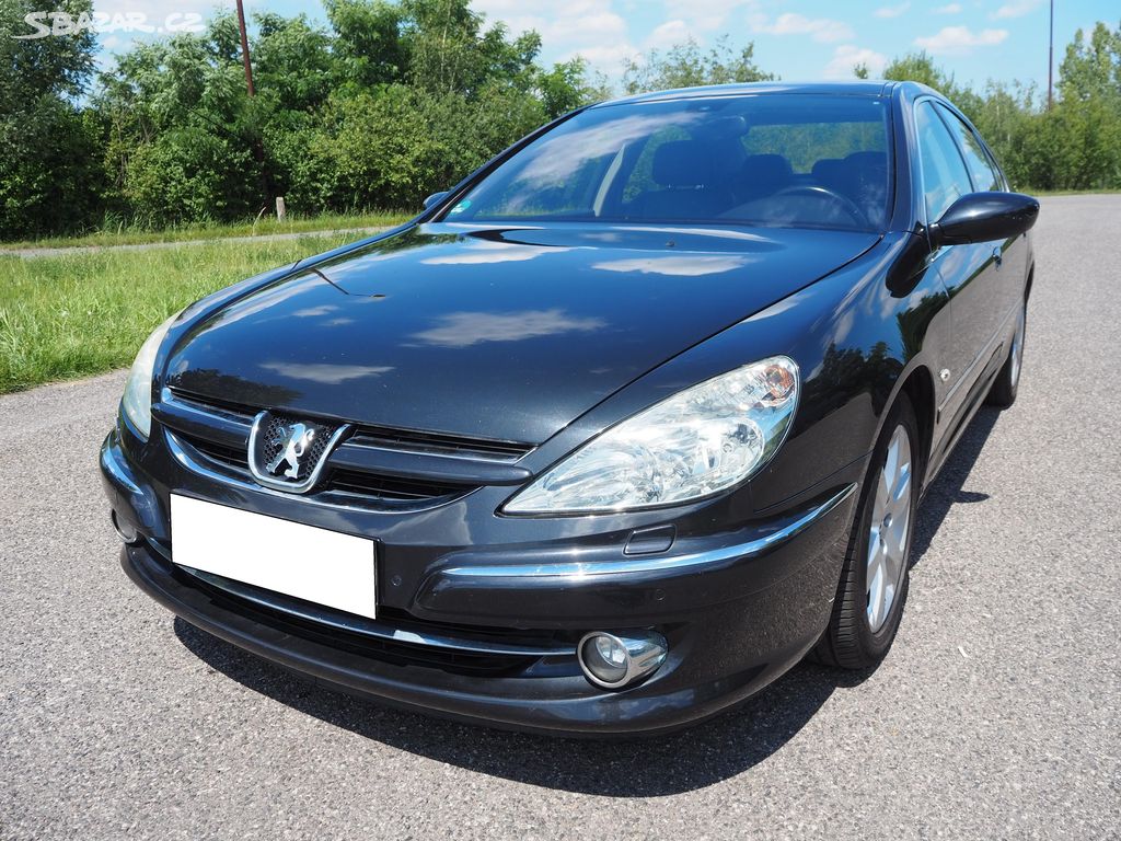 Peugeot 607 2.7 HDI KLIMA, KŮŽE, SERVISKA