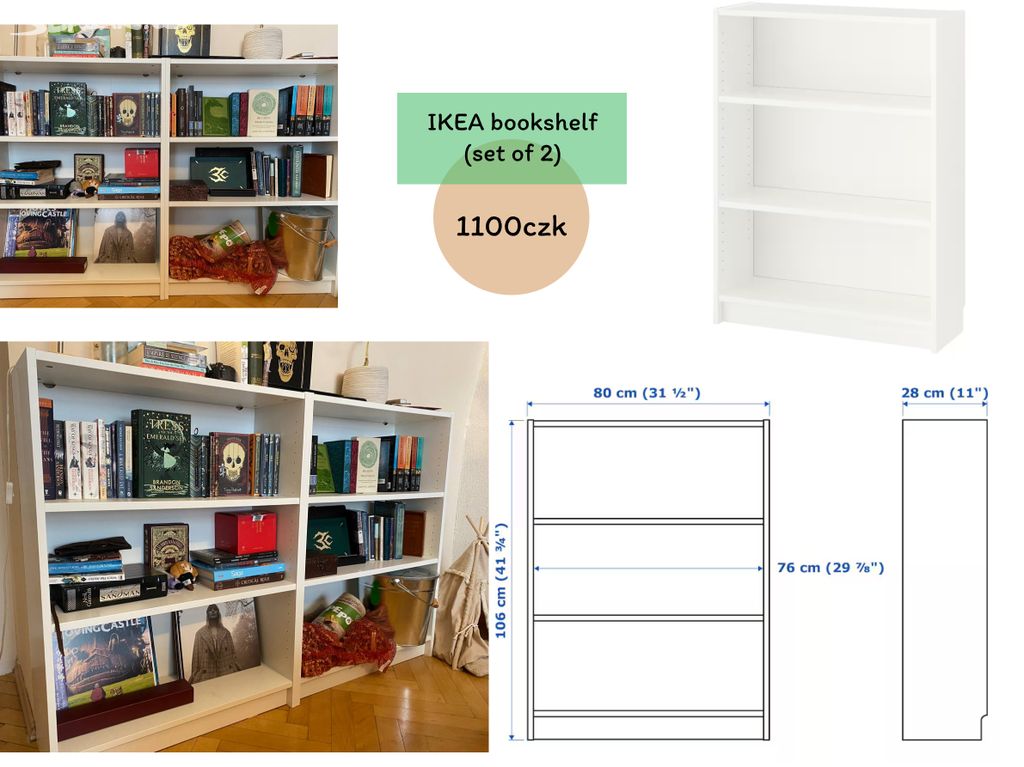Bookshelf IKEA (set of 2)