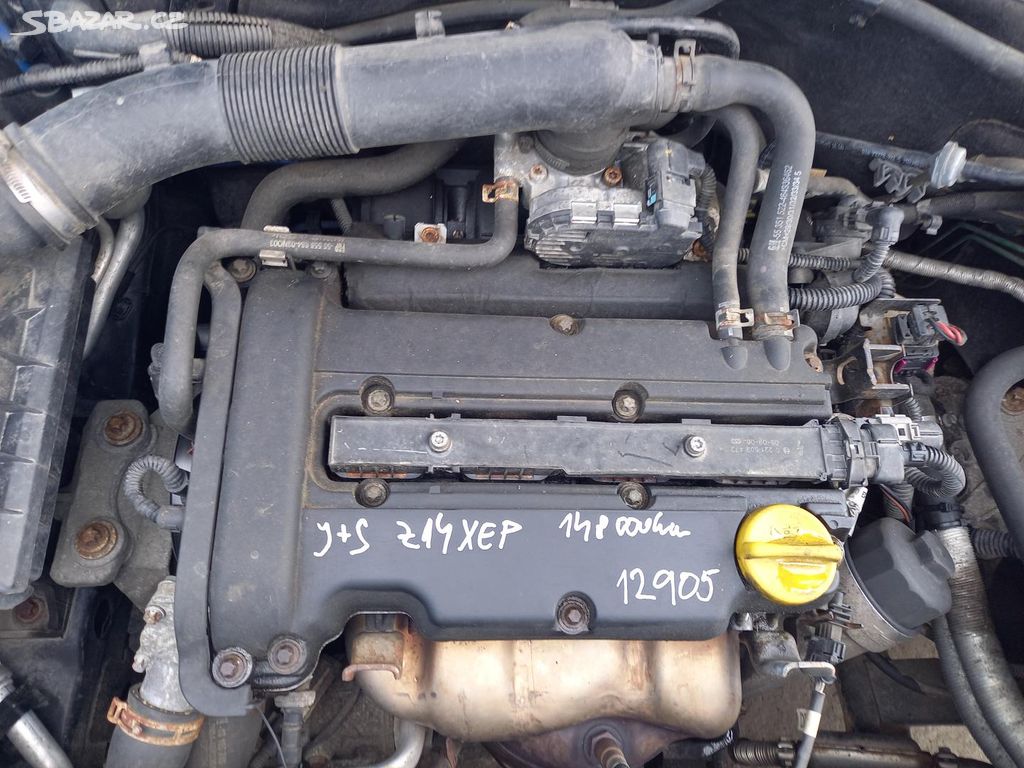 Motor Z14XEP 1.4 66kW z Opel Tigra r.2004