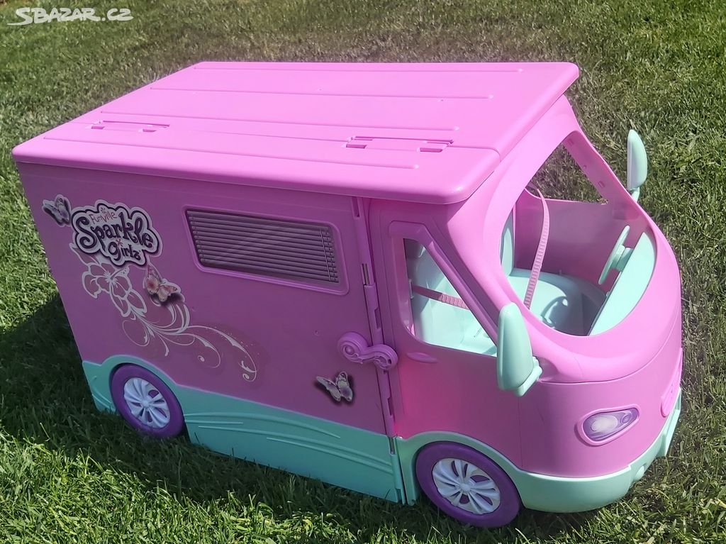 Alltoys Sparkle Girlz - Karavan obytný pro panenky