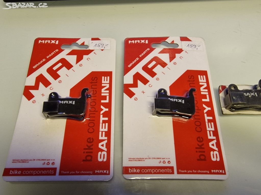 Nové MTB brzdové destičky Shimano XTR, XT, LX
