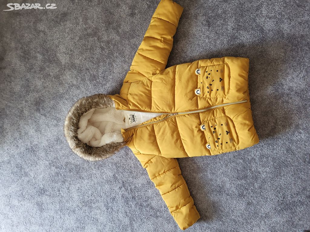 Dětská zimní bunda 6-7let