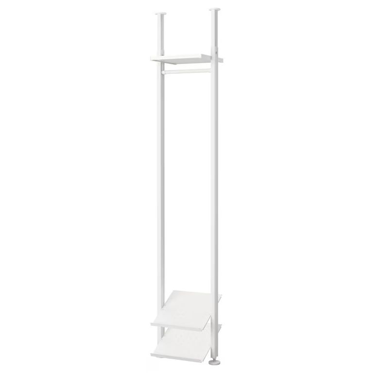 Šatní sestava IKEA ELVARLI, bílá, 52x36x222-350 cm