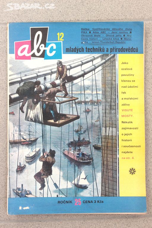 Časopis ABC - číslo 12 ročník č. 25/1981
