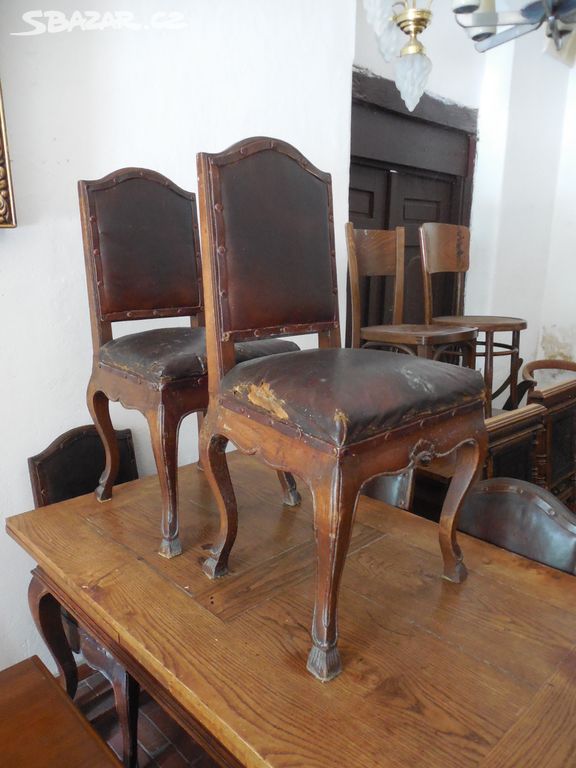 Stará židle 6 kusů