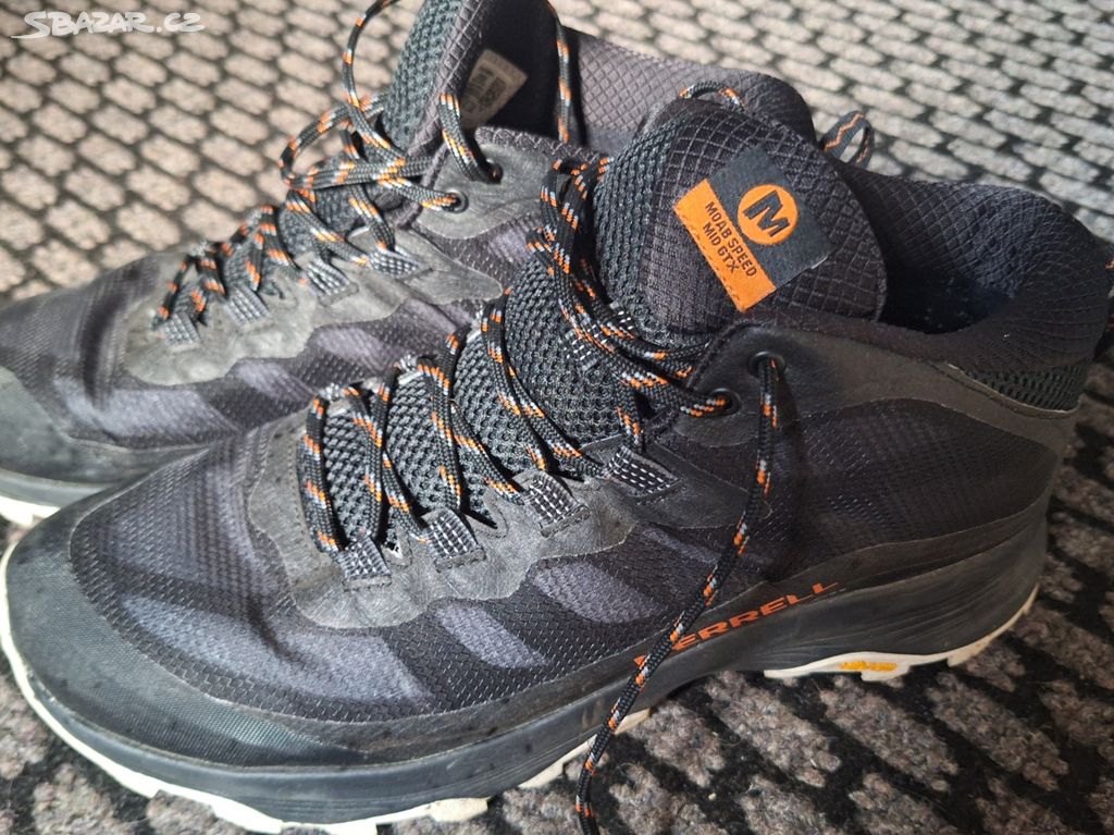 Trekové boty s Goretex Merrell Moab Speed Gtx 44,5