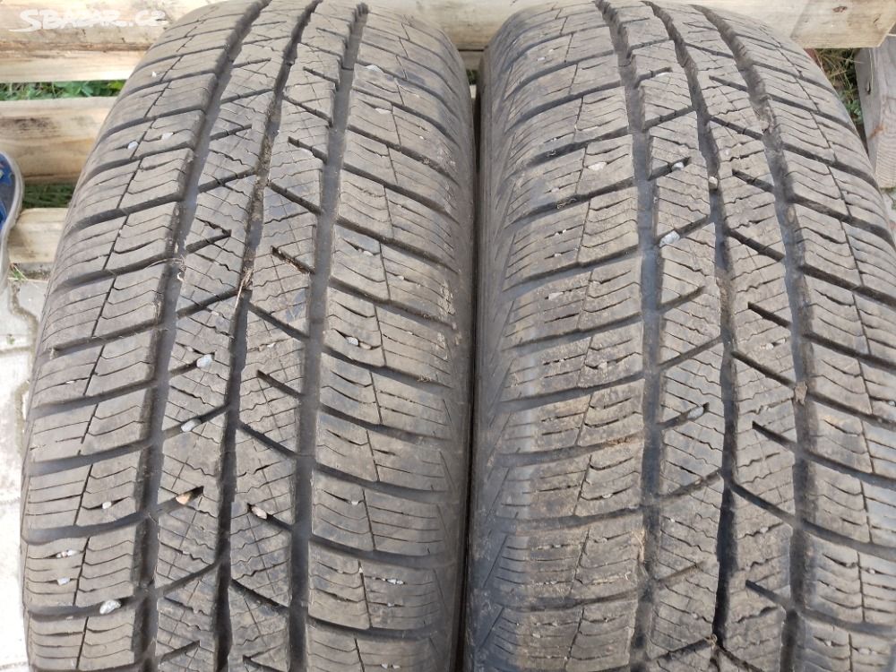 2ks 195/65 R15 Barum zimní cca. 7-8 mm DOT 3320