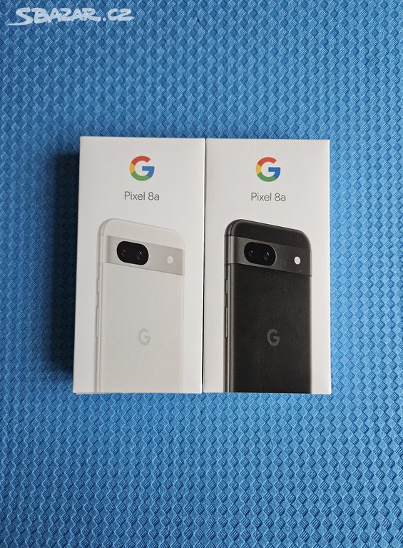 Google Pixel 8a bílý a černý NOVÝ NEROZBALENÝ