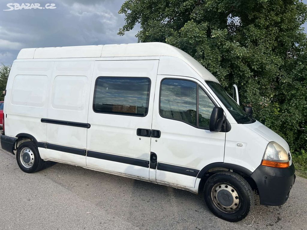 Sleva - Renault Master, 6 míst, zvýšený