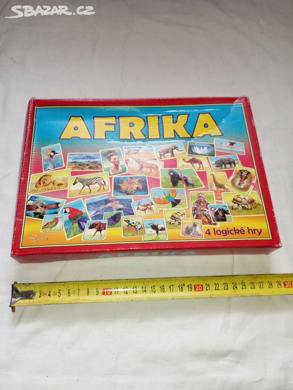 Logické hry puzzle AFRIKA