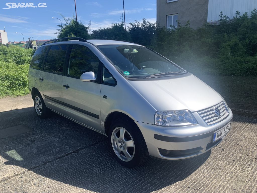 VW Sharan 1,9 TDI 96 kw 2006,STK,Serv.kn.1.Maj.7se