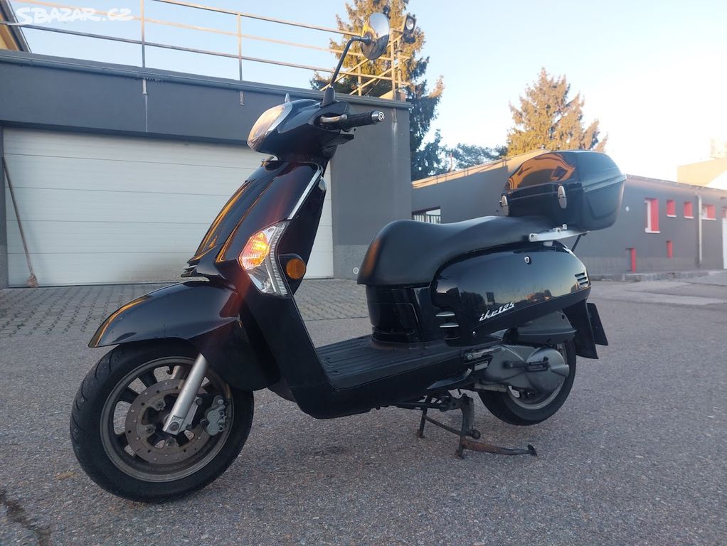 KYMCO LIKE 2017 , po servisu, NOVÁ STK