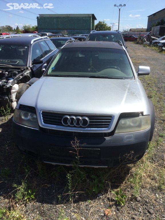 Náhradní díly Audi A6 Allroad C5 4.2 V8 RV 2001