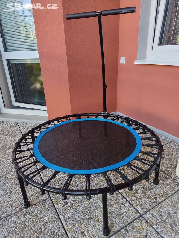 Trampolína - vidaXL Fitness s rukojetí 102 cm