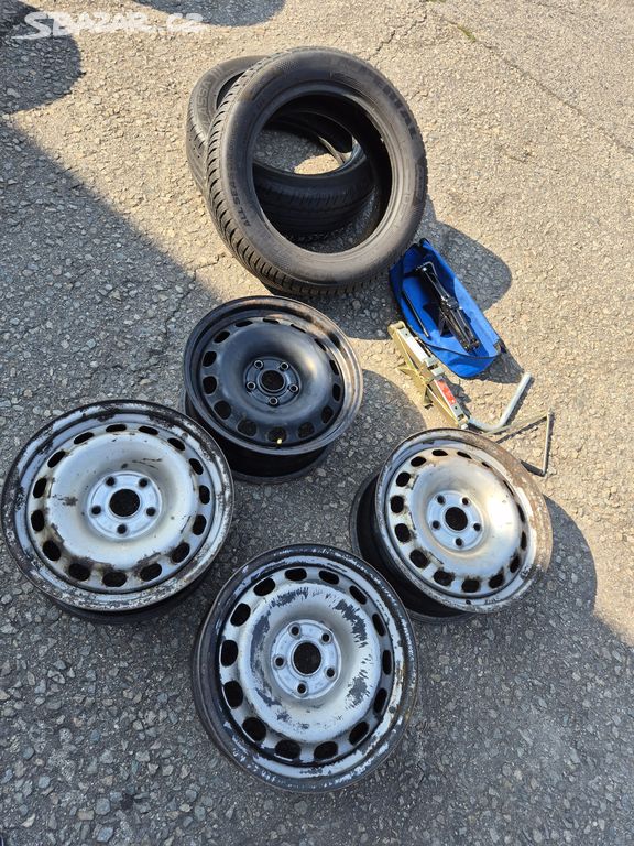 205/55 R16 rezervní kolo VW/Škoda/AUDI/SEAT+zvedák