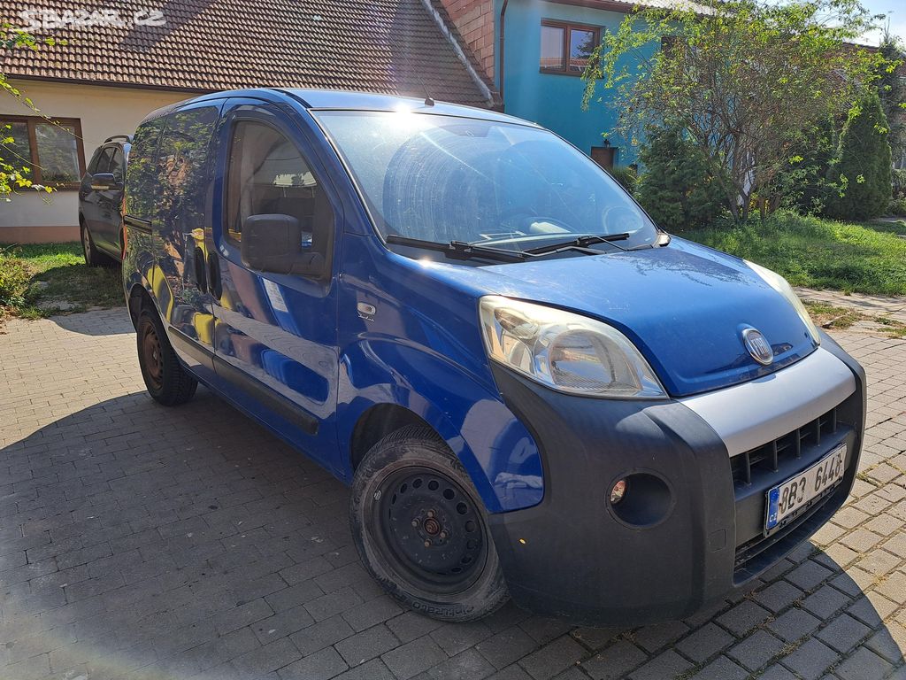 Fiat Fiorino 1,3 JTD 2012,5 dveří.