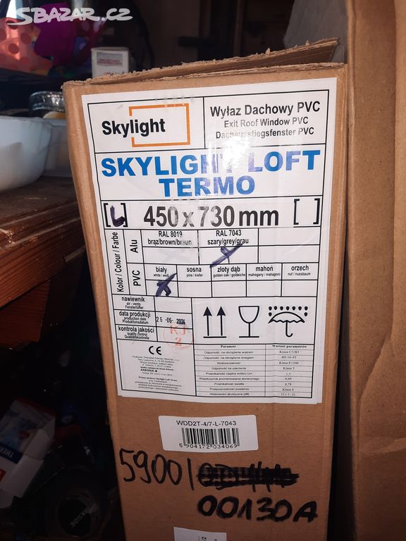 strešní výlez Skylight Loft Termo