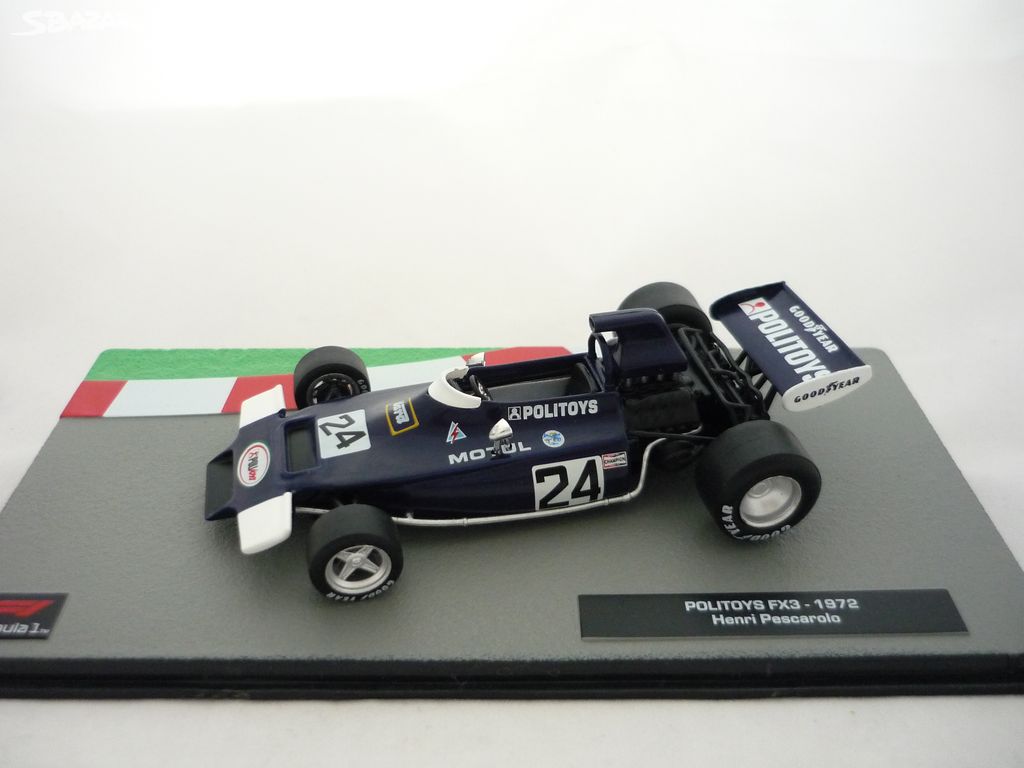 Politoys FX3 Pescarolo 1972 Formule F1 Altaya 1/43