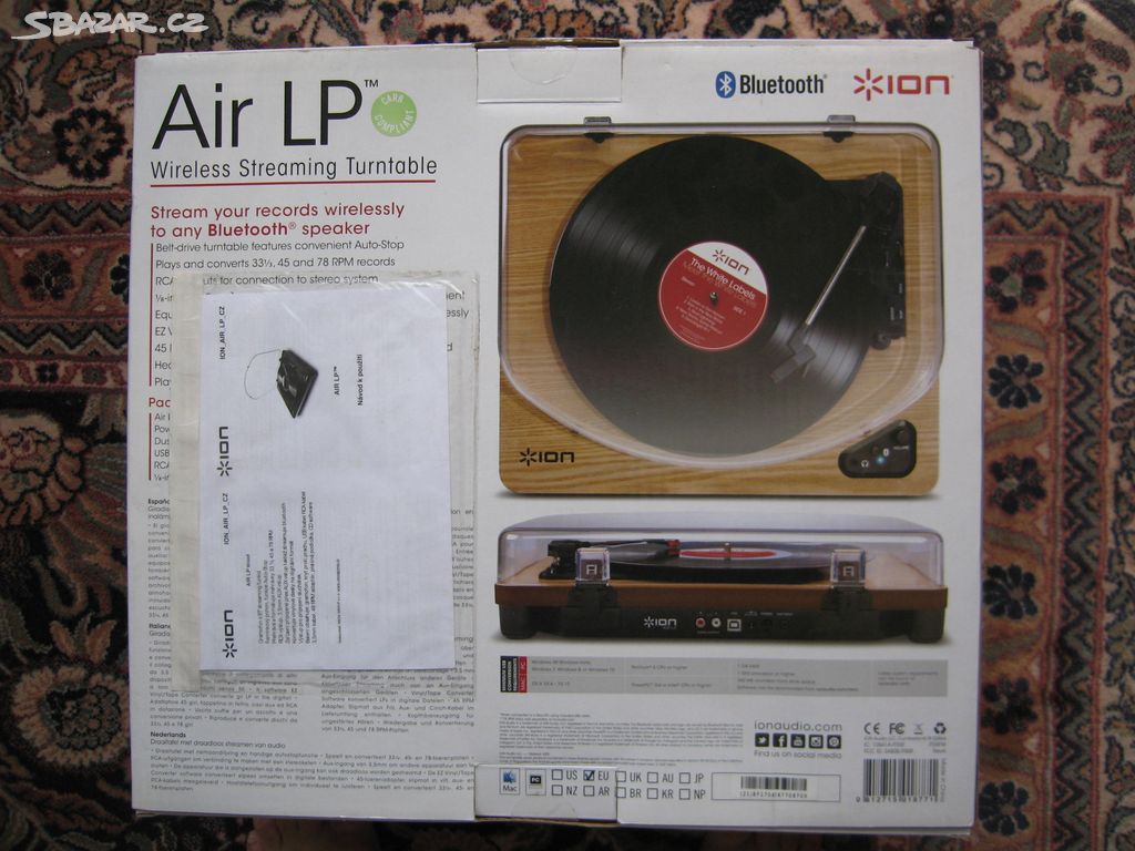 Gramofon ION Air LP Wood