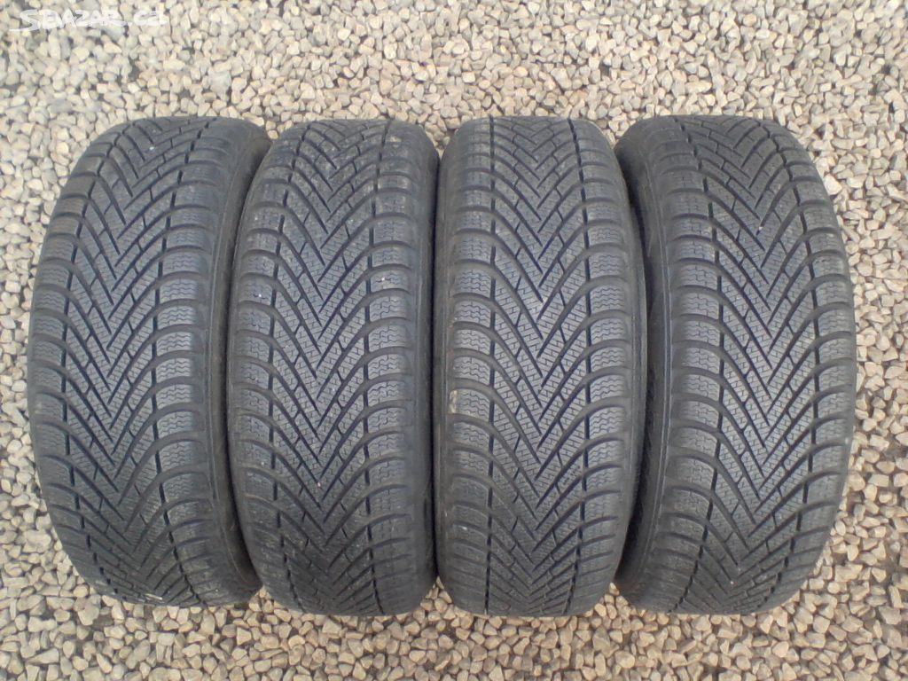 Zánovní zimní pneu Pirelli 195/55R16 Sada za 5500k